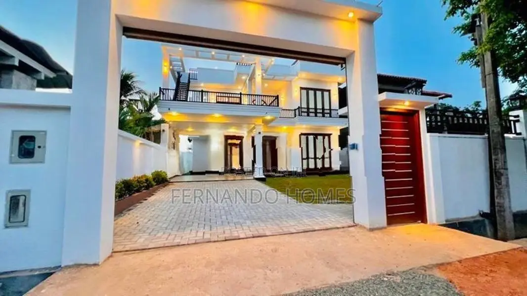 Solid Nice Perfect Brand New Upstair 4 BR House For Sale in Negombo