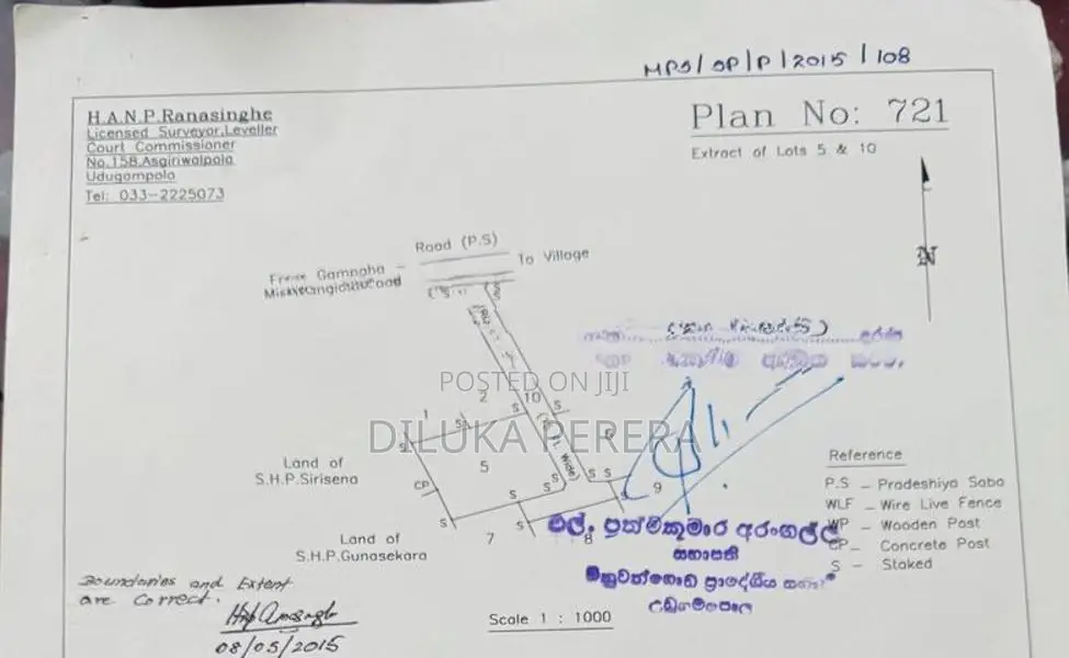Residential Land in Mathammana, Minuwangoda