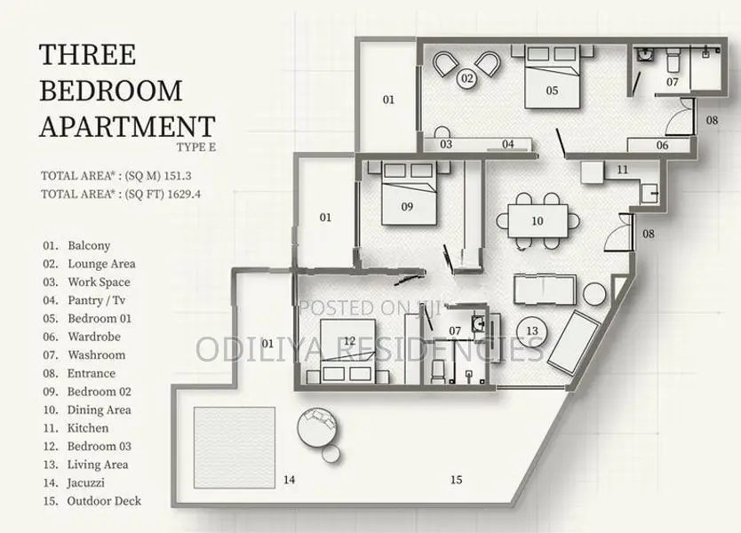 Smart Long-Term Apartment at Thalpe
