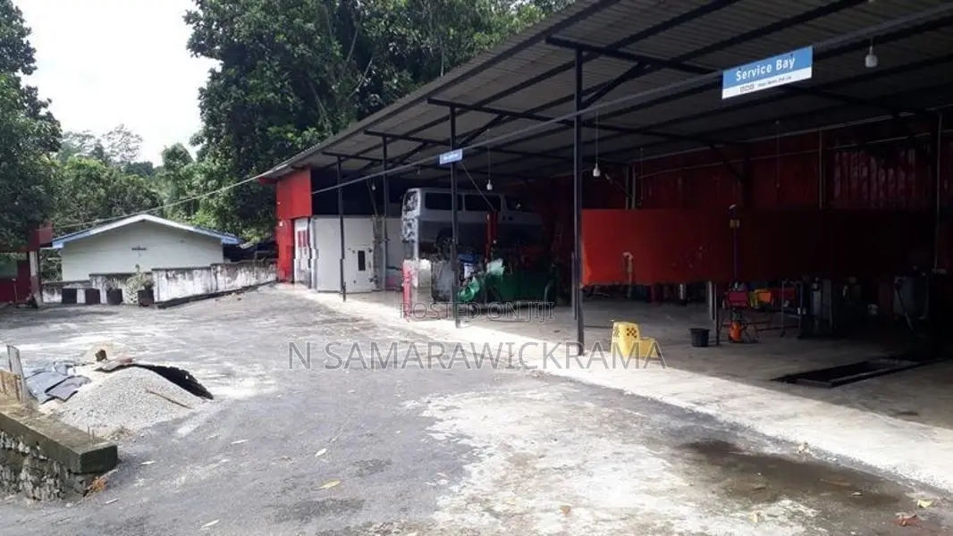 Vehicle Service Station with a Land for Sale at Moragahahena, Millewa