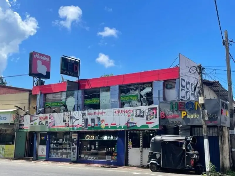 Two-Storey Commercial Building Facing Bellanwila Lake – Dehiwala