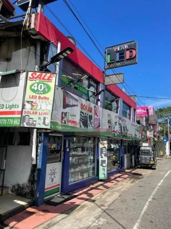 Two-Storey Commercial Building Facing Bellanwila Lake – Dehiwala