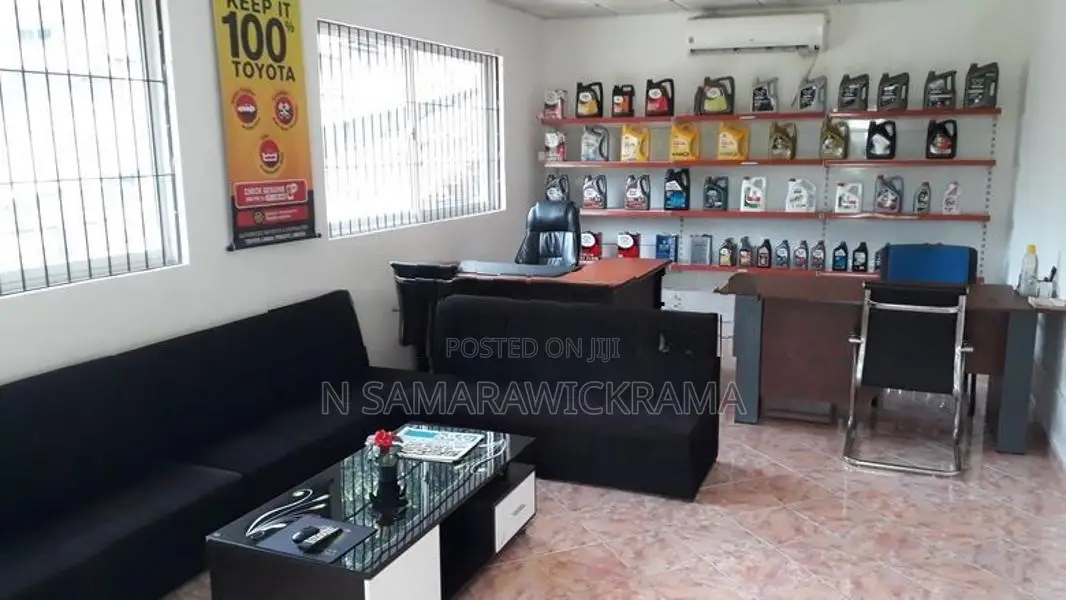 Vehicle Service Station with a Land for Sale at Moragahahena, Millewa