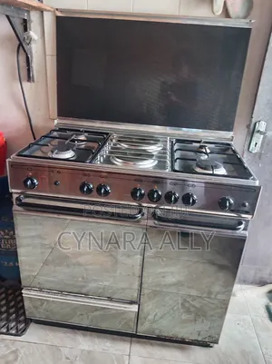 ELBA 90cm Italian Dual Fuel Cooker – Double Oven – Excellent Condition