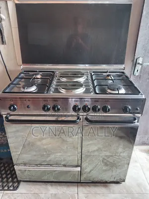 ELBA 90cm Italian Dual Fuel Cooker – Double Oven – Excellent Condition