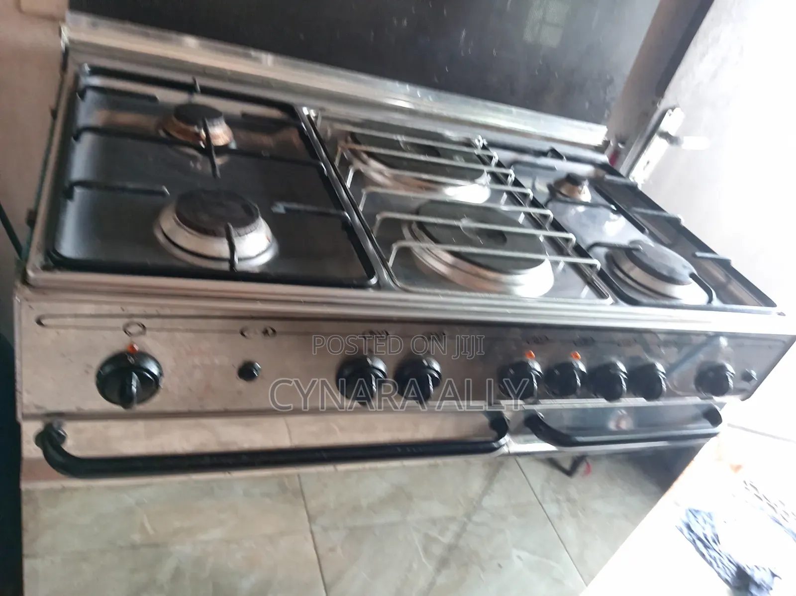 ELBA 90cm Italian Dual Fuel Cooker – Double Oven – Excellent Condition