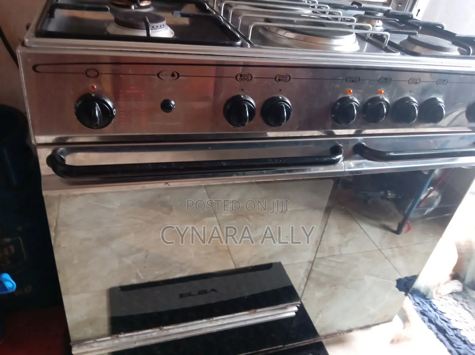 ELBA 90cm Italian Dual Fuel Cooker – Double Oven – Excellent Condition