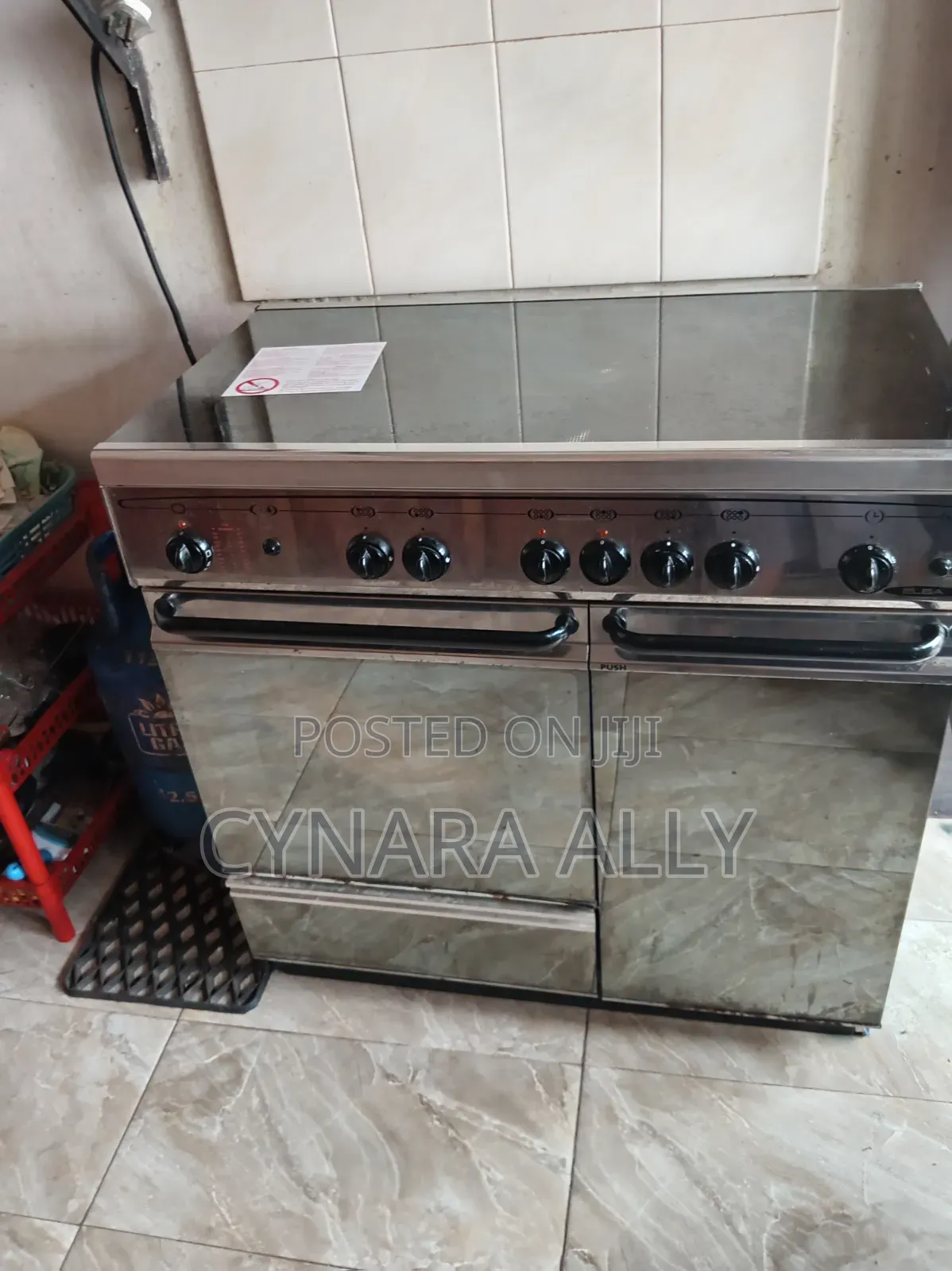 ELBA 90cm Italian Dual Fuel Cooker – Double Oven – Excellent Condition