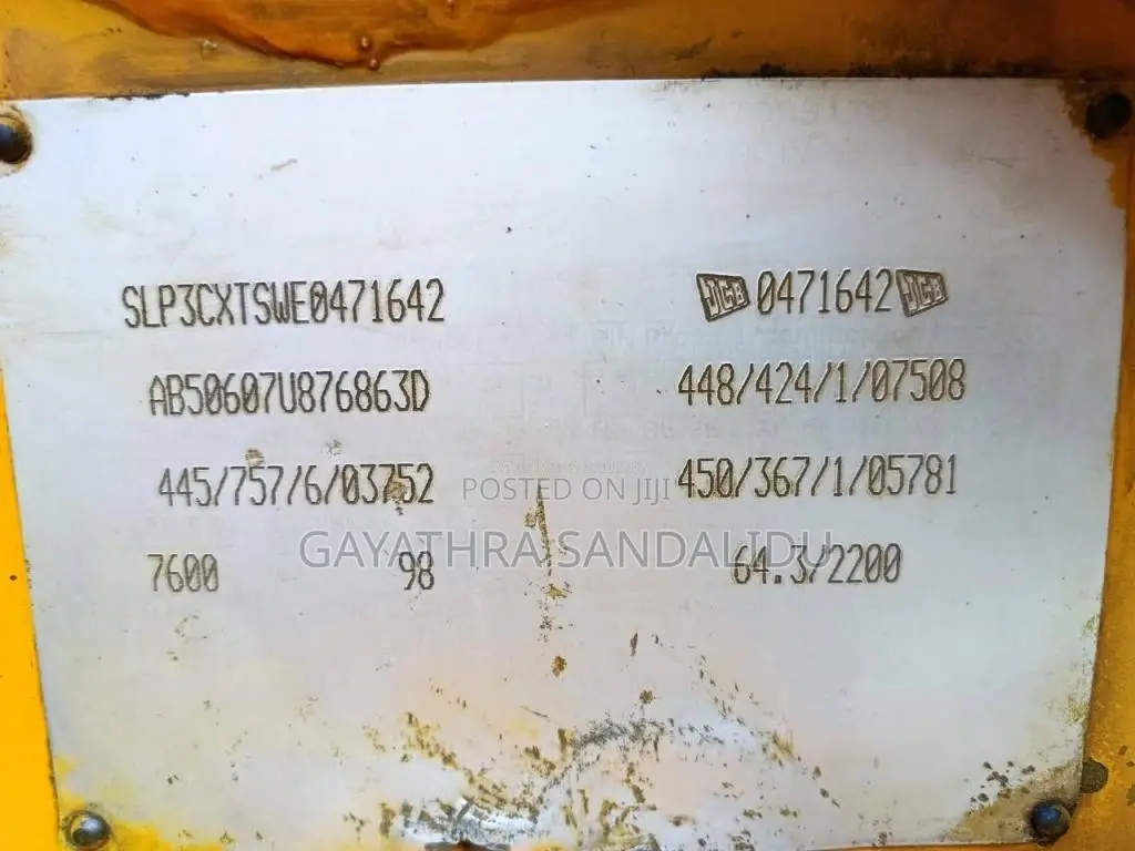 JCB 12 3CX 1998 Heavy-Duty (Used)