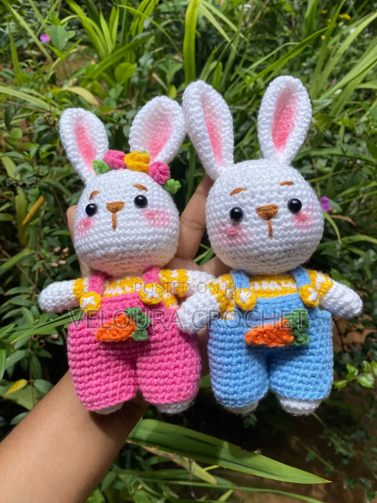 Crochet Handmade Cute Bunny Doll