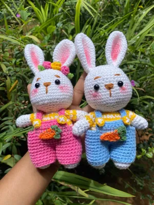 Crochet Handmade Cute Bunny Doll
