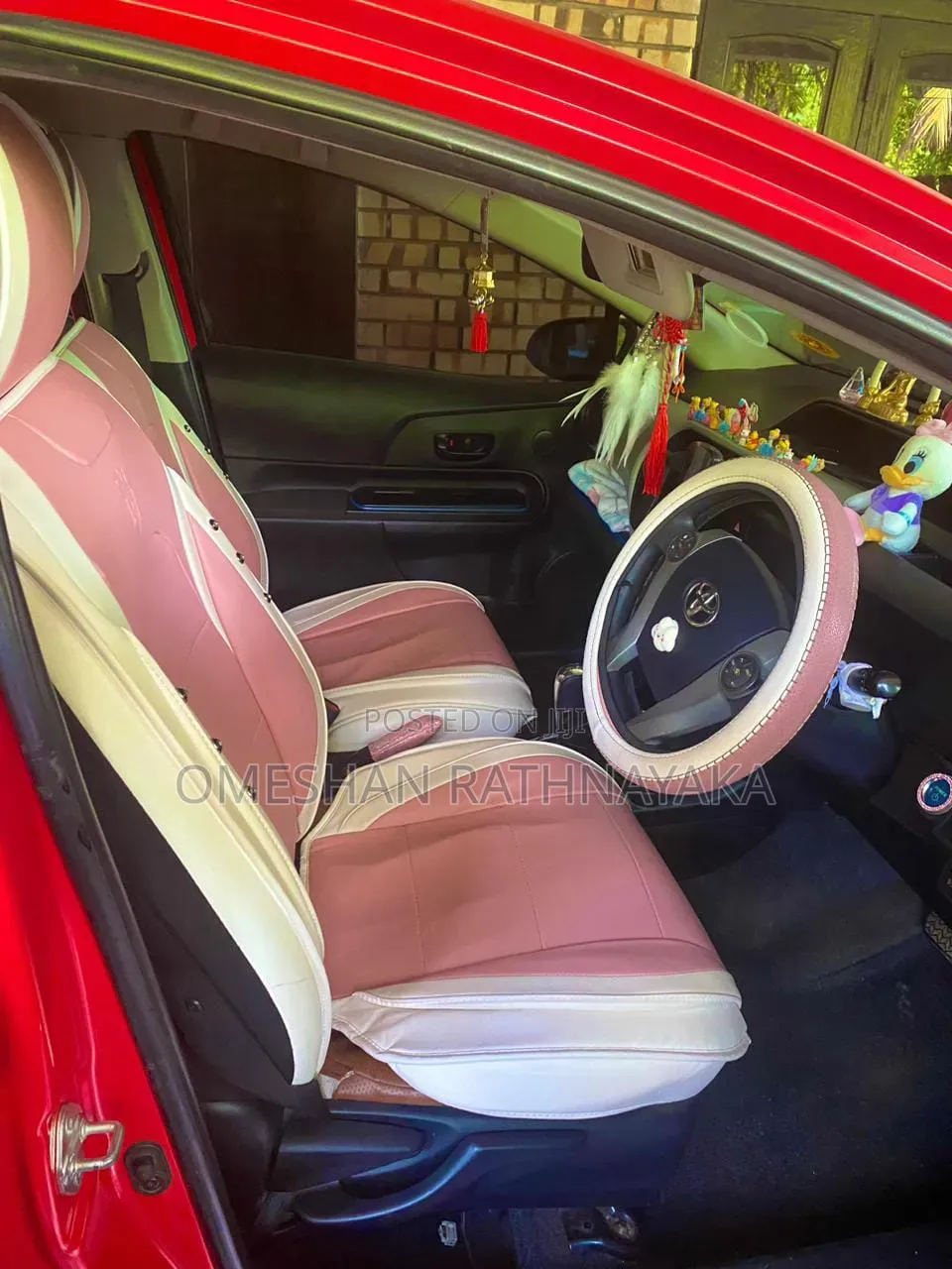 New Toyota Aqua 2015 Red
