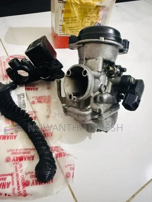 Fz v1 genuine Carburetor, front brake pump parts, lever (USED)
