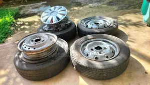 Alloy Wheel with Tire 145/70/12