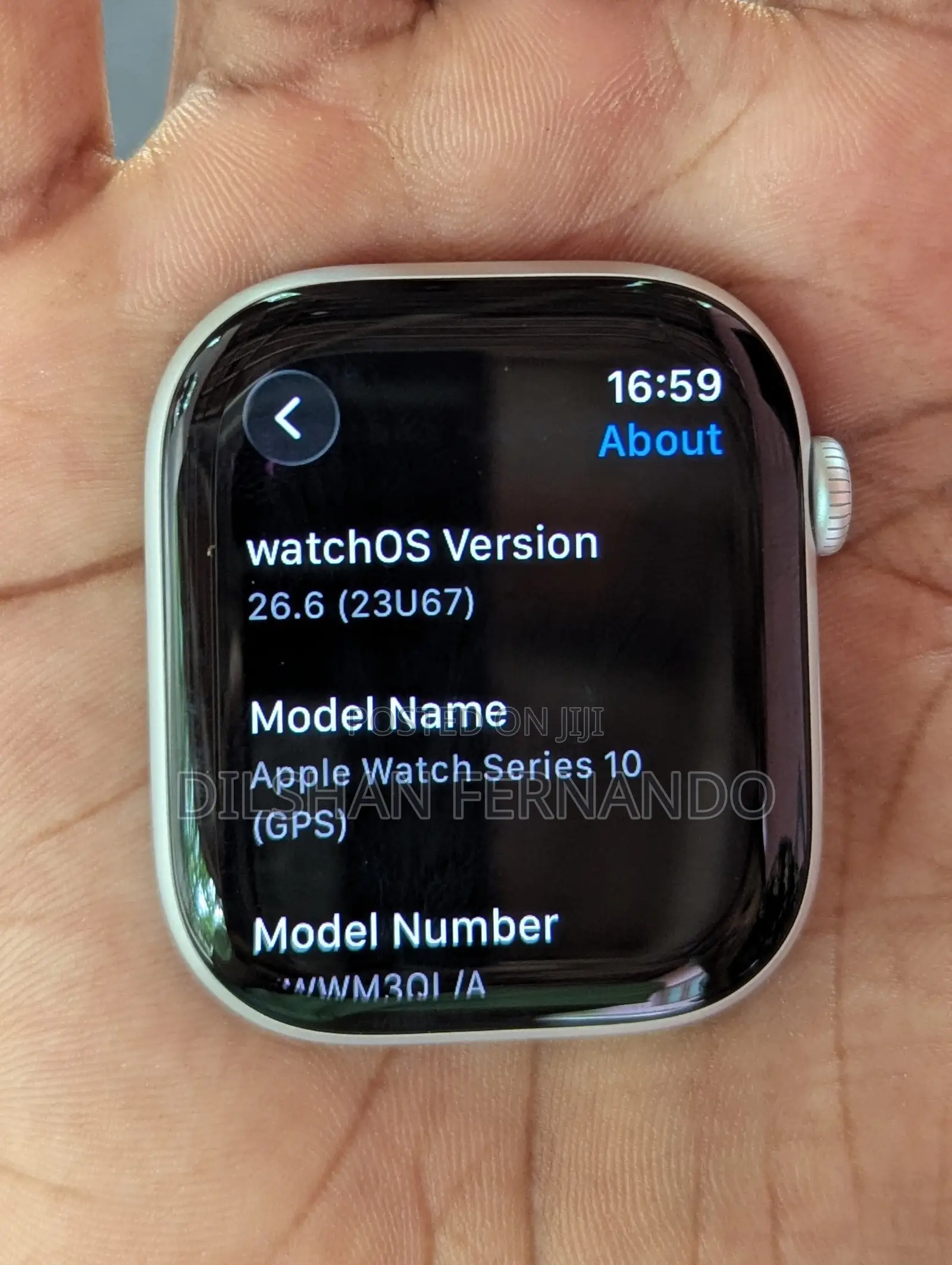 Apple Watch Series 10 46mm GPS Silver Color