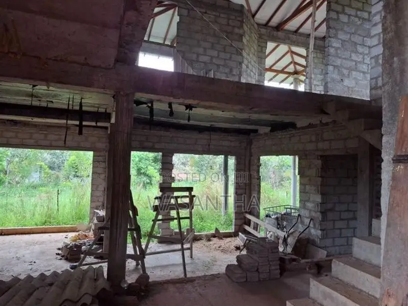 Half-Built 3-Storey House for Sale - Balangoda