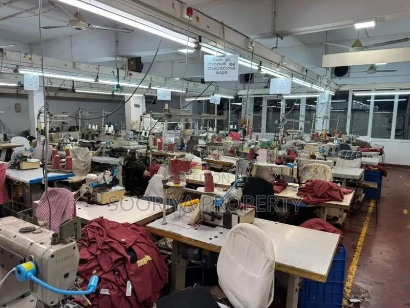 FUNCTIONING EXPORT GARMENT FACTORY FOR RENT IN PILIYANDALA