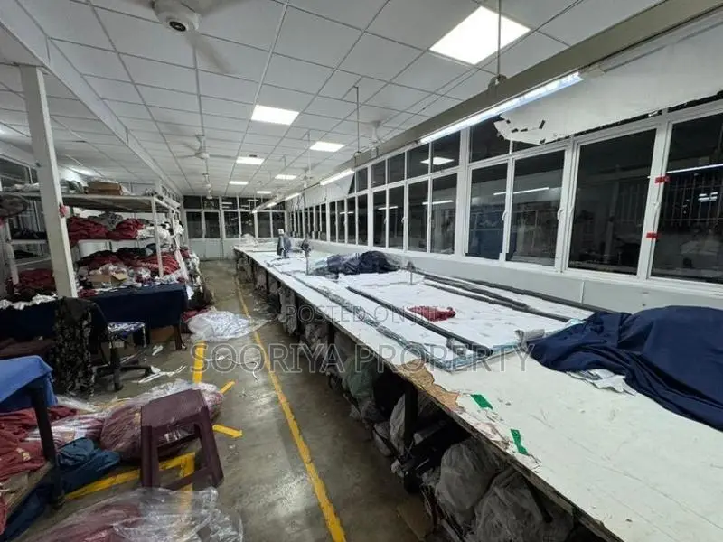 FUNCTIONING EXPORT GARMENT FACTORY FOR RENT IN PILIYANDALA