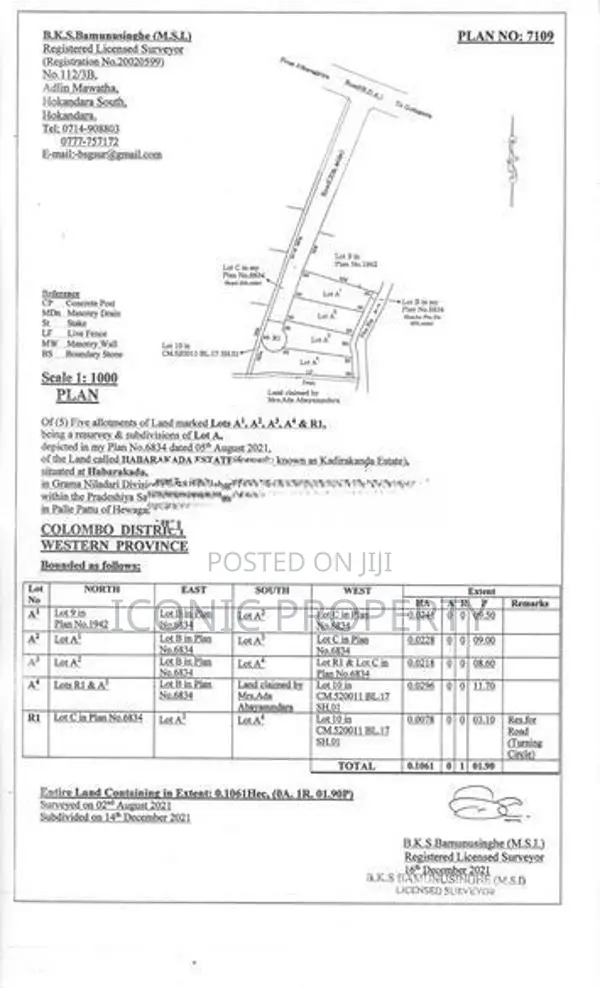 Land for Sale Athurugiriya Habarakada
