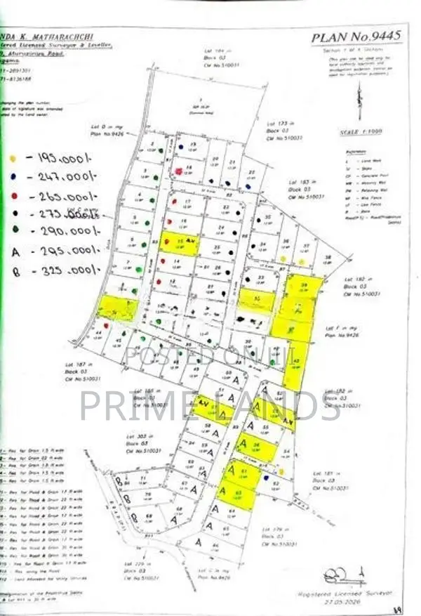 Land in Divulapitiya