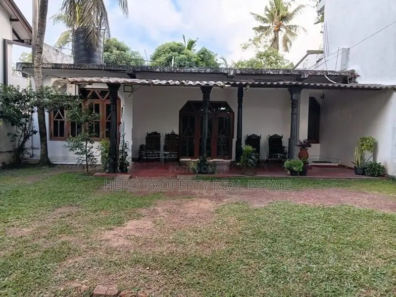 Valuable Land with Single Story House for Sale in Boralesgamuwa