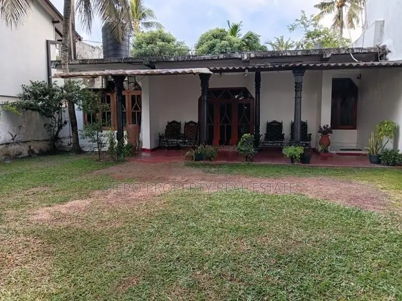 Valuable Land with Single Story House for Sale in Boralesgamuwa