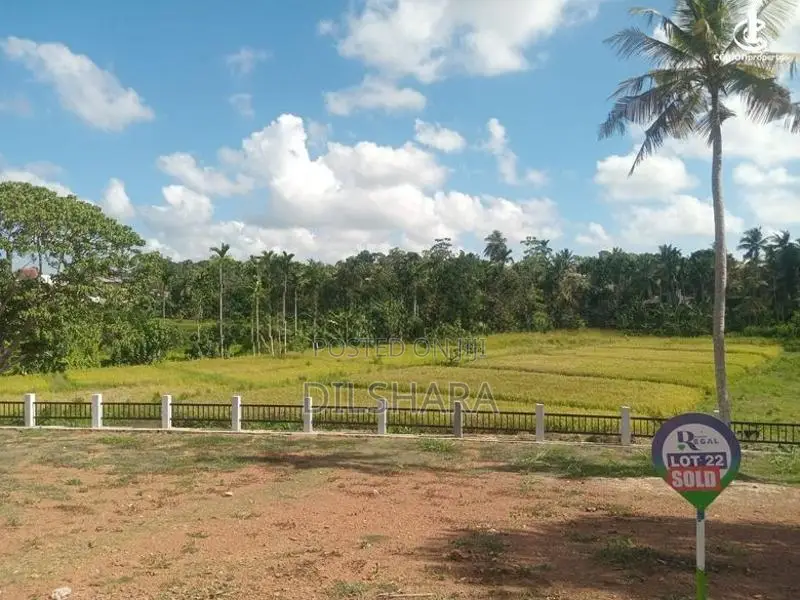 වෙල් යායකට මුහුණලා ඉඩමක් Matara