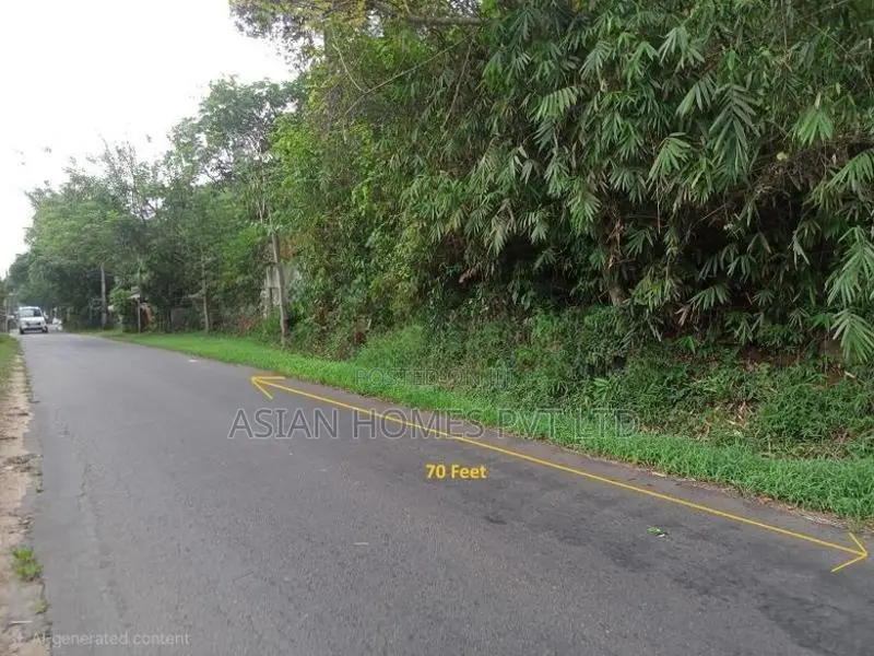 100 P LAND FOR SALE FACING MAIN ROAD HORANA