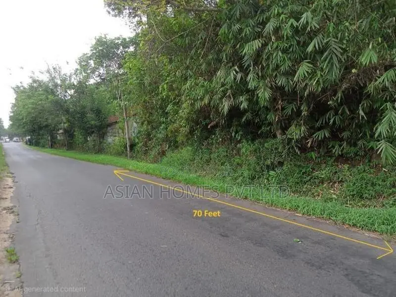 100 P LAND FOR SALE FACING MAIN ROAD HORANA