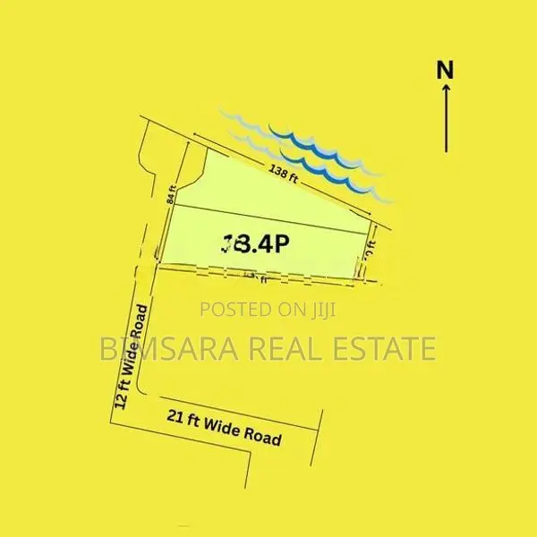 13.4P Premium Land in Pitakotte with Serene Waterfront & Forest Views