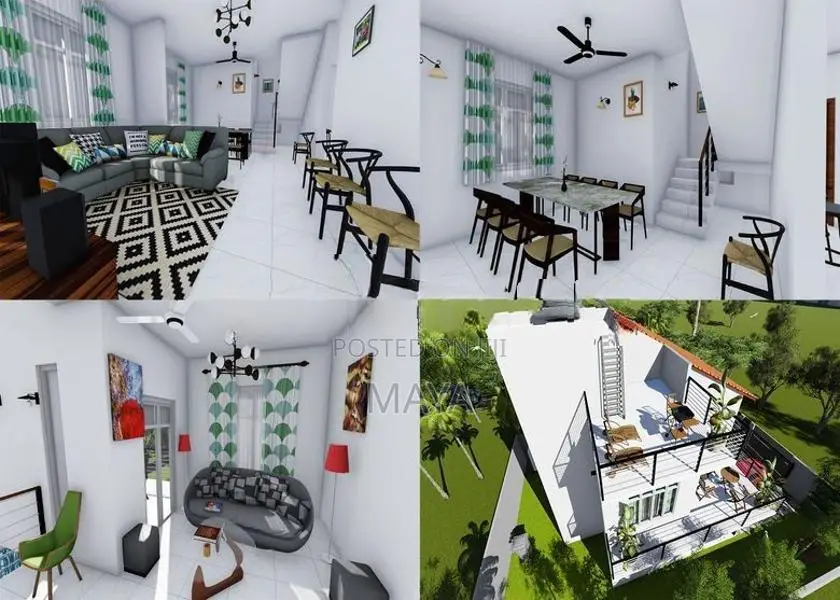 Two Srory House with 3 Br,2 Bath Room