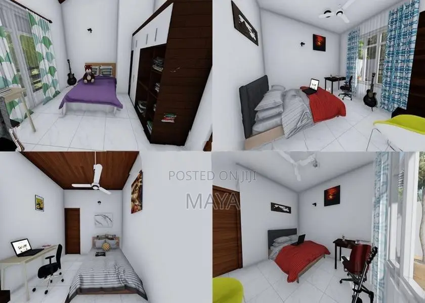 Two Srory House with 3 Br,2 Bath Room