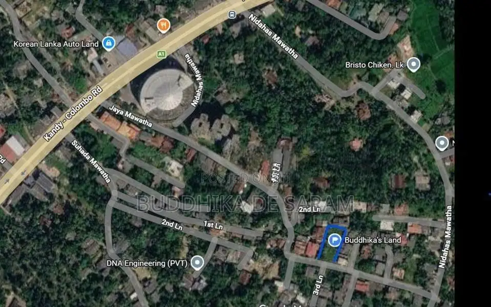 Land for Rent Kadawatha, Kokis Kade Junction