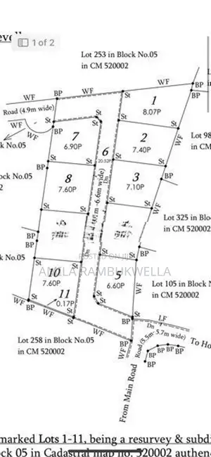 Uduwana Land Sale