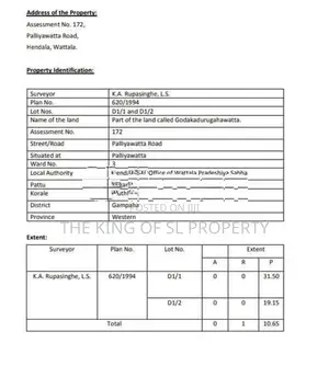 Building for sale in Wattala