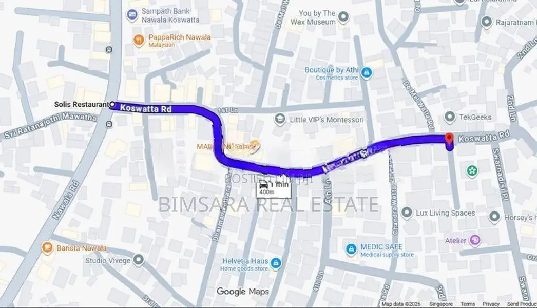 19.3 Perch Prime Commercial Land Facing Nawala - Koswatta Road | SL148