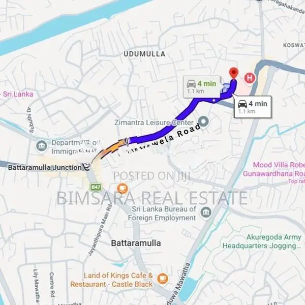 Prime 12P Residential Land on Fathima Church Road, Battaramulla |SL148