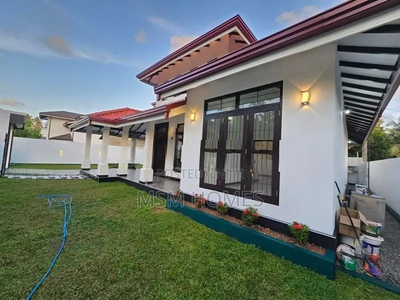 16 Perch Land With Brand New House For Sale in Negombo