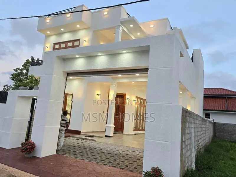 4 Bed Rooms 3 Bath Brand New Luxury Modern House For Sale Negombo