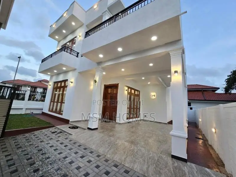 Solid Brand New Box Modern House For Sale in Negombo