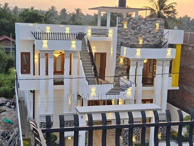 4 Bed Rooms 5 Bath Brand New Modern House For Sale in Negombo
