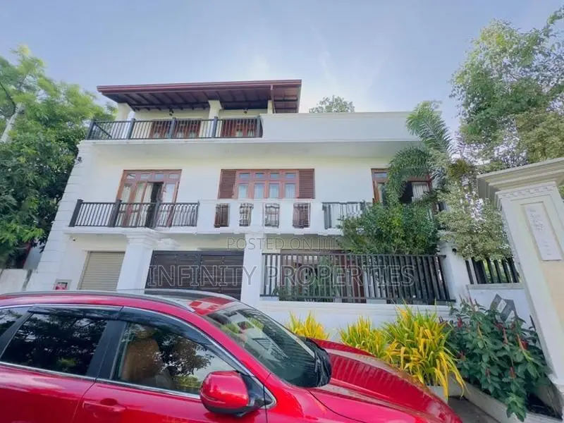 (AF079) New 03 Story Luxury House With 08 P sale At Lake Road Pelawath