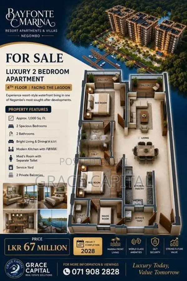 Upcoming apartment for sale