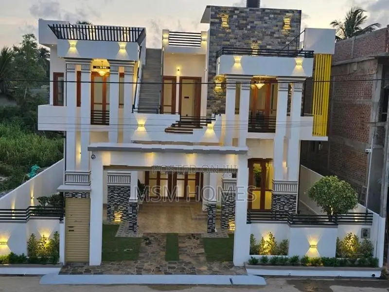 සුඛෝපභෝගි අංගසම්පූර්ණ තෙමහල් නිවස විකිණීමට කදිරාණ තිඹිරිගස්කටුවම මීගමු