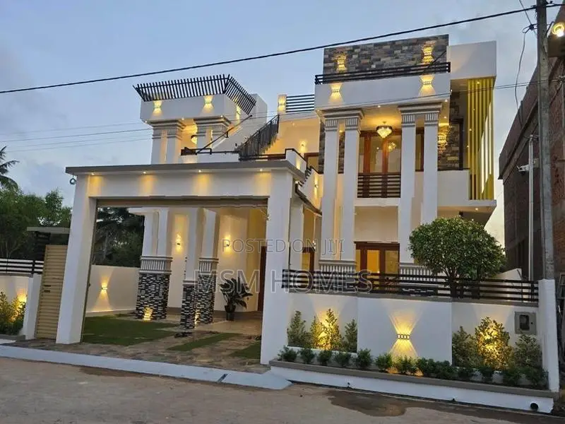 සුඛෝපභෝගි අංගසම්පූර්ණ තෙමහල් නිවස විකිණීමට කදිරාණ තිඹිරිගස්කටුවම මීගමු