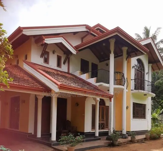 fully furnished 2 storey house rent Marawila