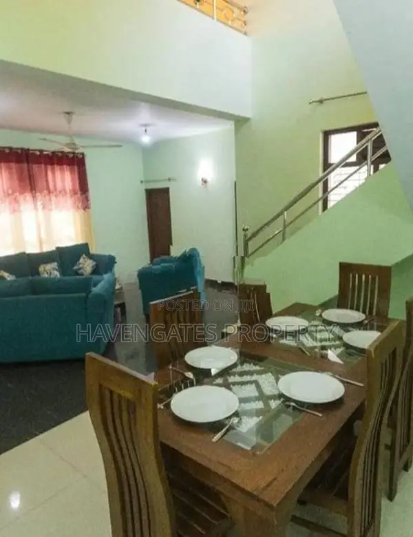 fully furnished 2 storey house rent Ja ela