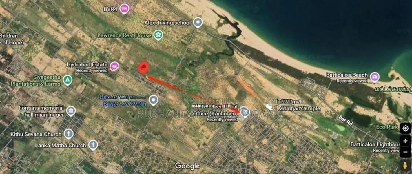 Valuable Land Near New Kachery-Batticaloa