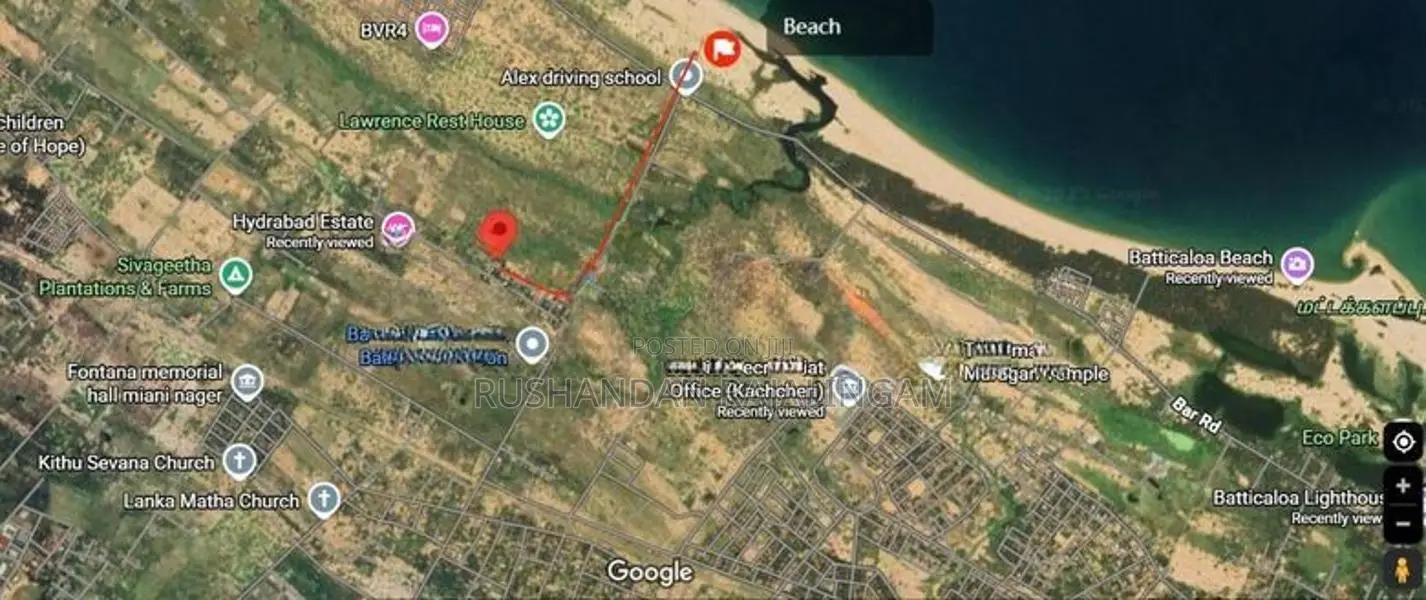 Valuable Land Near New Kachery-Batticaloa