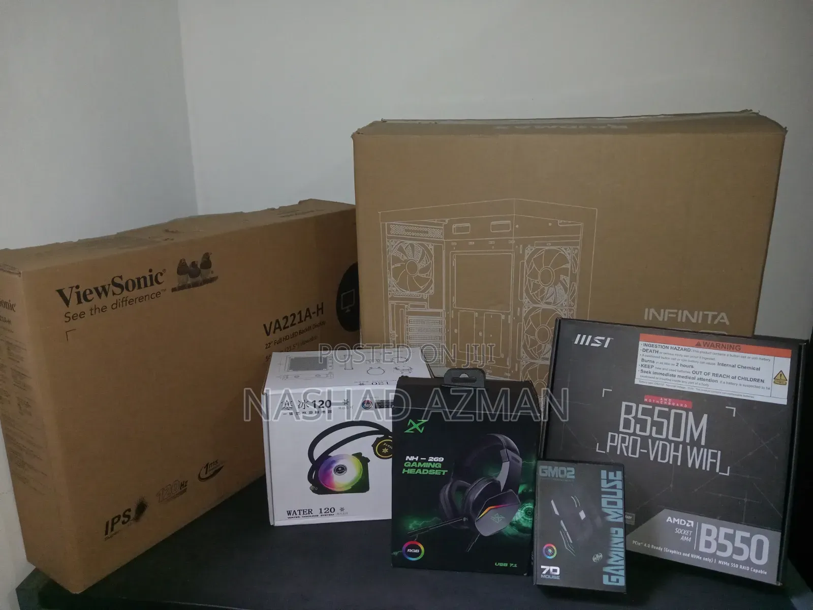 Desktop Computer 16GB AMD Ryzen 5 HDD+SSD 1T